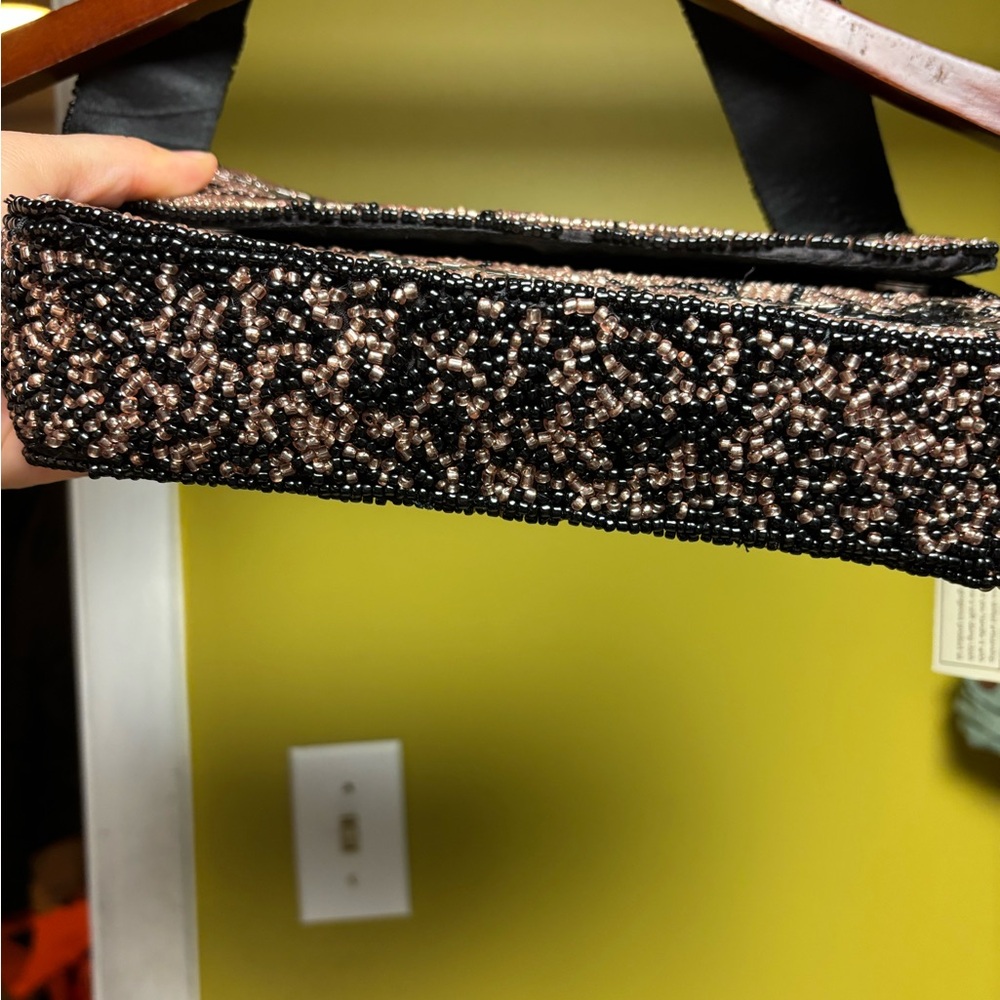 Viral Beaded Women's Bag - Bats and cobwebs - Picture 4 of 7